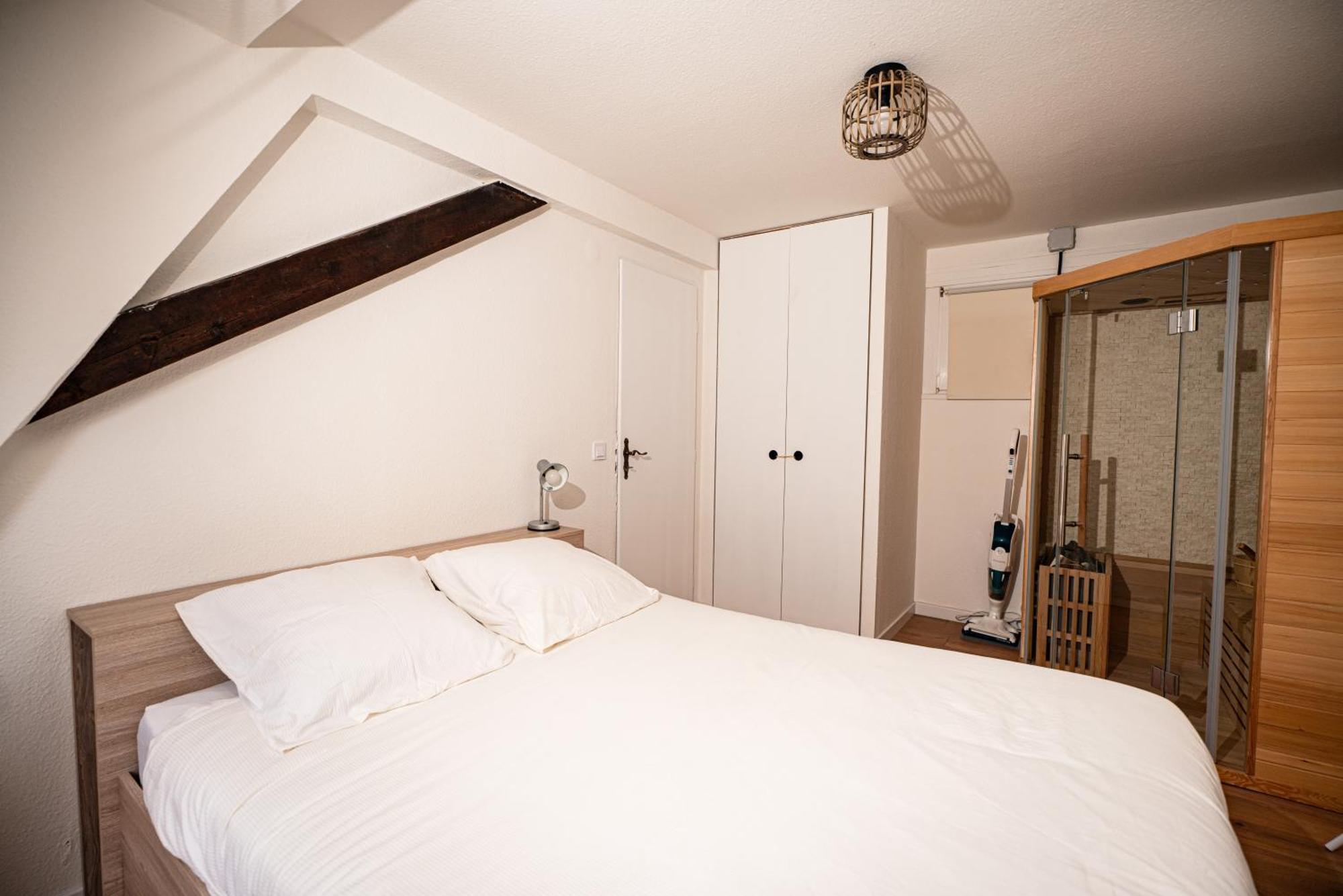 Moderne T2 Centre Sauna Wifi Home Office Netflix ストラスブール エクステリア 写真